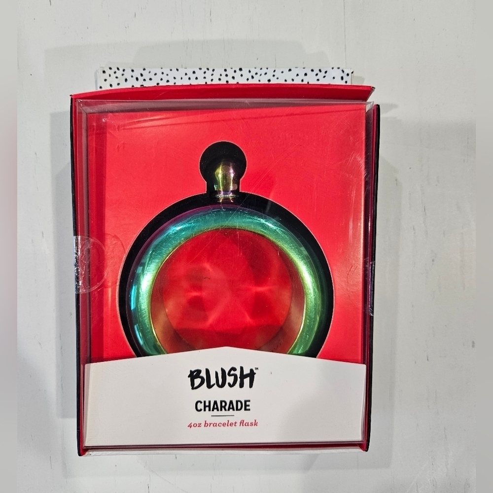 Blush Charade 4 oz Bracelet Flask